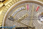 Day Date 36 YG TWSF Best Edition Diamonds Dial on YG Bracelet A2836 - Image 4