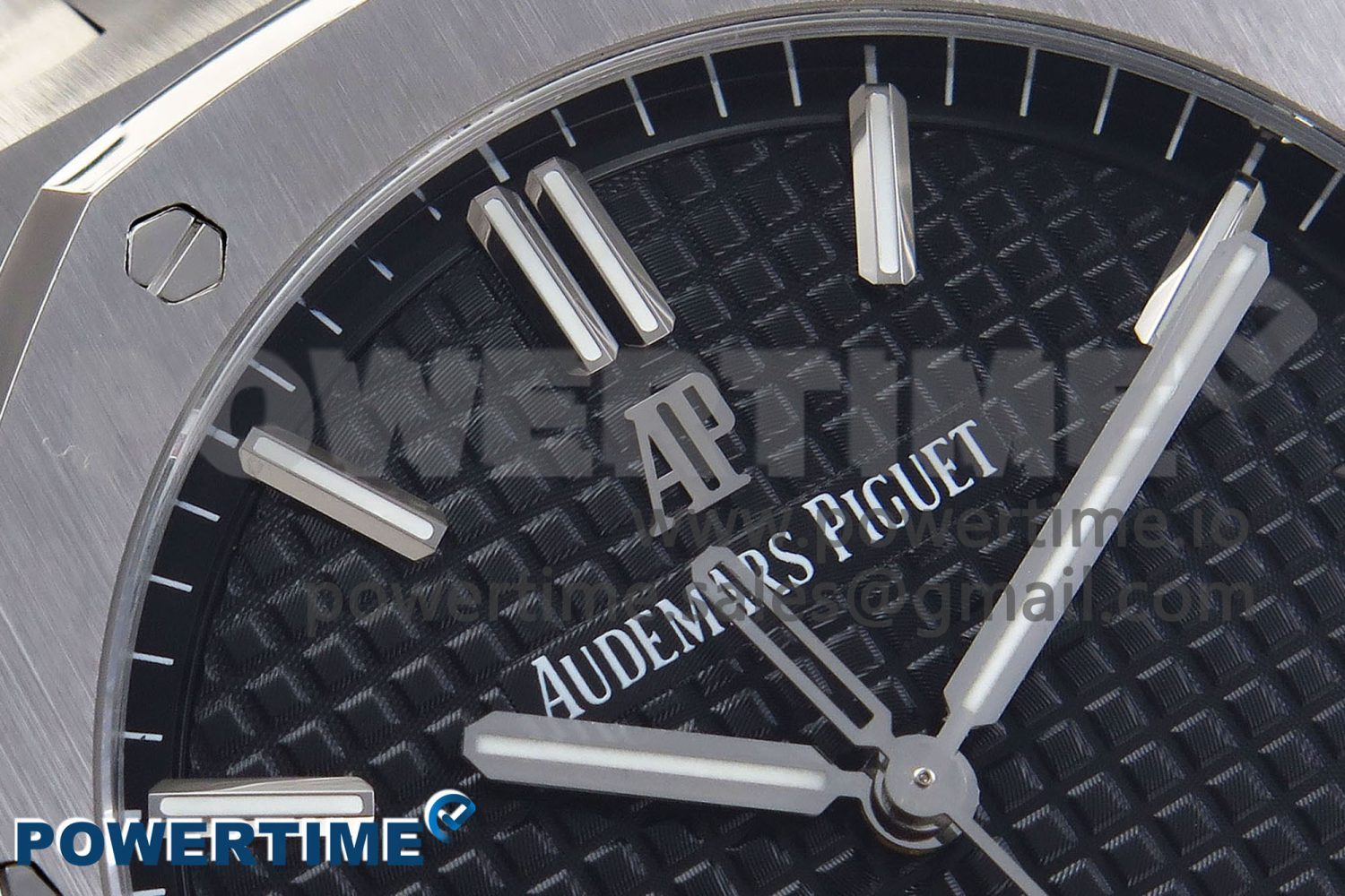 Royal Oak 41mm 15500 SS SF 1:1 Best Edition Black Dial on SS Bracelet SA4302 Super Clone - Image 4