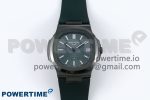 AET Nautilus 5711 Green Ceramic AMGF Best Edition Green Dial on Green Rubber Strap MIYOTA 9015