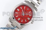 Oyster Perpetual 126000 41mm Clean 1:1 Best Edition 904L Steel Red Dial VR3230 - Image 2