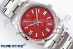 Oyster Perpetual 126000 41mm Clean 1:1 Best Edition 904L Steel Red Dial VR3230 - Image 3