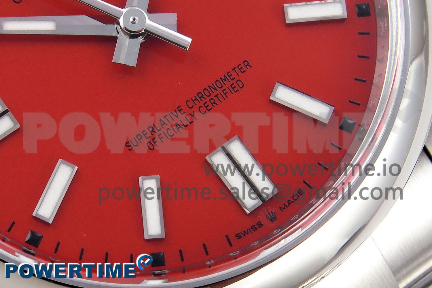 Oyster Perpetual 126000 41mm Clean 1:1 Best Edition 904L Steel Red Dial VR3230 - Image 5