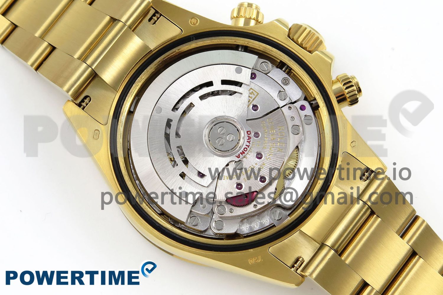 Daytona 116508 QF 1:1 Best Edition White/Black Numeral Dial on YG Bracelet SH4130 V3 (Gain Weight) - Image 10