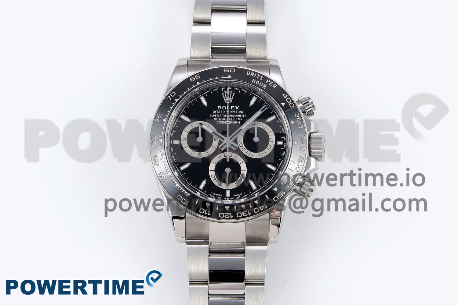 2023 Daytona 126500 ZF 1:1 Best Edition 904L SS Case and Bracelet Black Dial SH4130 - Image 1