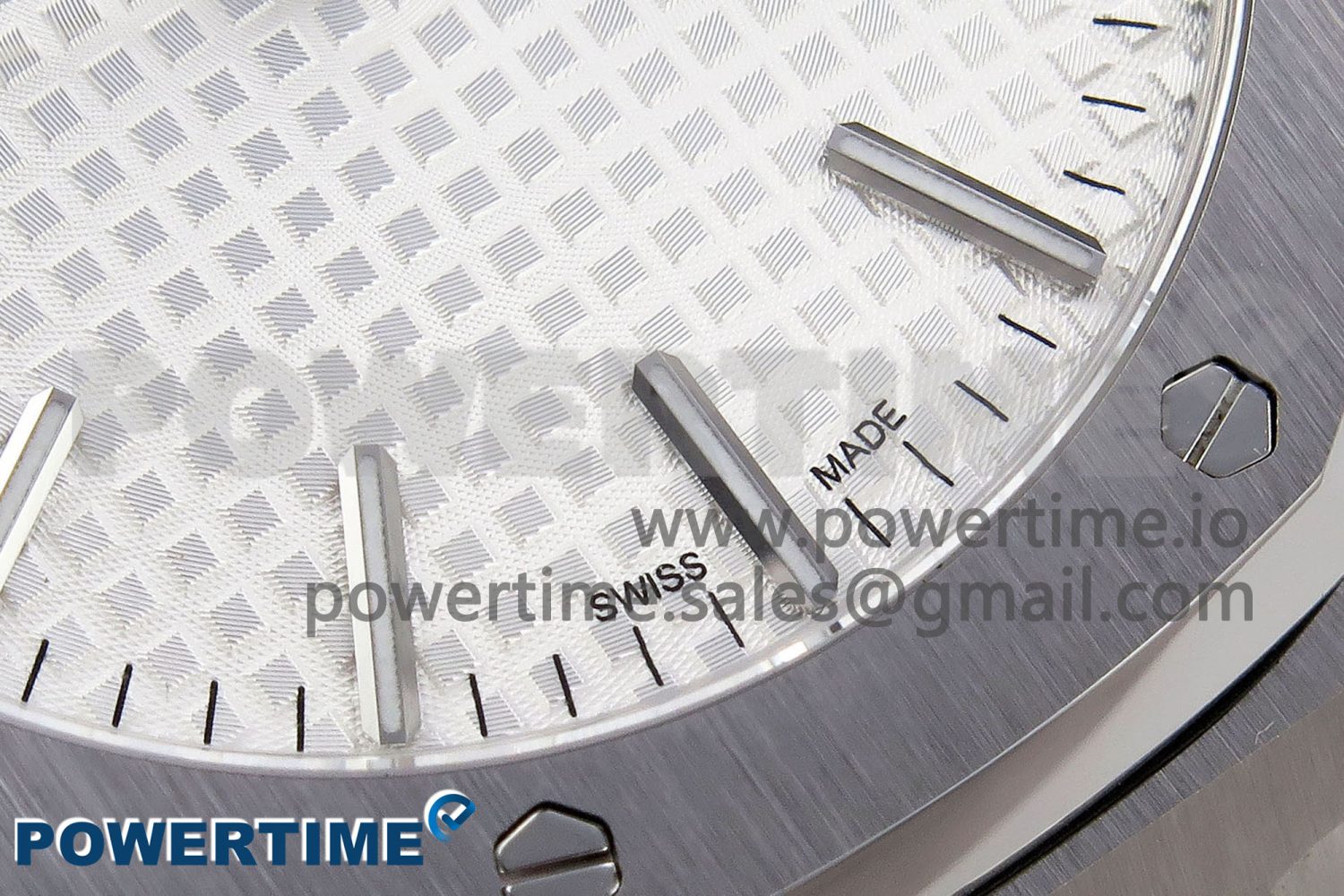Royal Oak 41mm 15510 “50th Anniversary” SS SF 1:1 Best Edition White Dial on SS Bracelet SA4302 Super Clone - Image 5