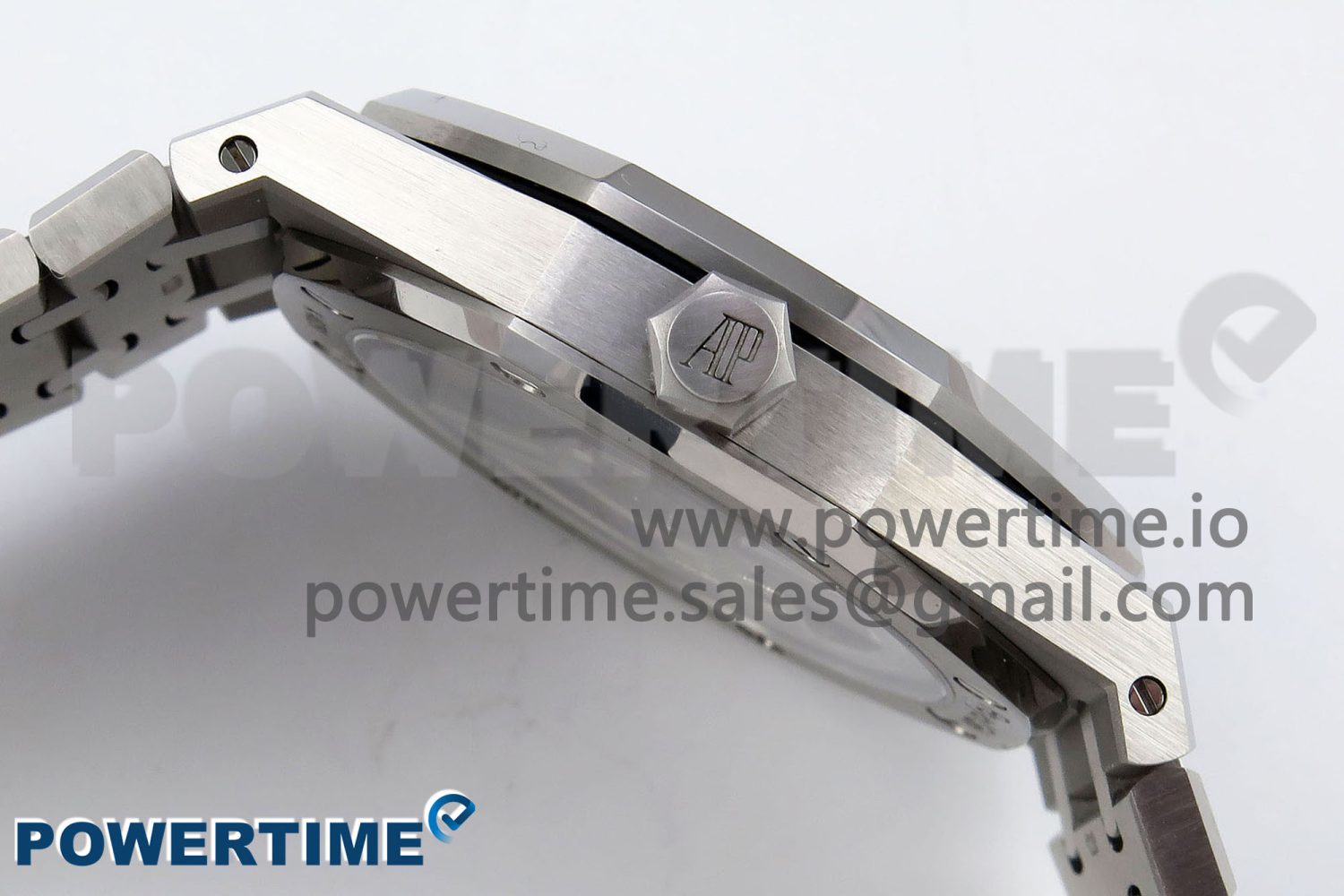 Royal Oak 41mm 15510 “50th Anniversary” SS SF 1:1 Best Edition White Dial on SS Bracelet SA4302 Super Clone - Image 6