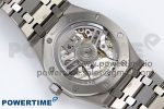 Royal Oak 41mm 15510 “50th Anniversary” SS SF 1:1 Best Edition Green Dial on SS Bracelet SA4302 Super Clone - Image 8