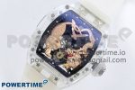 RM51 Transparent Tourbillon RMF Best Edition RG Tiger/Dragon Dial on Transparent Rubber Strap - Image 2