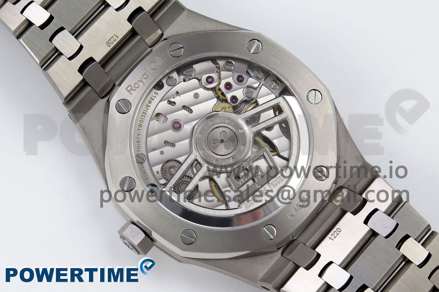 Royal Oak 41mm 15510 “50th Anniversary” SS SF 1:1 Best Edition Blue Dial on SS Bracelet SA4302 Super Clone - Image 9