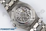 Royal Oak 41mm 15510 “50th Anniversary” SS SF 1:1 Best Edition Blue Dial on SS Bracelet SA4302 Super Clone - Image 9
