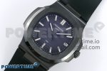 AET Nautilus 5711 Green Ceramic AMGF Best Edition Blue Dial on Green Rubber Strap MIYOTA 9015 - Image 2