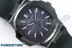 AET Nautilus 5711 Green Ceramic AMGF Best Edition Blue Dial on Green Rubber Strap MIYOTA 9015 - Image 3