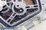 RM51 Transparent Tourbillon RMF Best Edition RG Tiger/Dragon Dial on Transparent Rubber Strap - Image 10