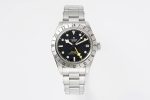 BLACK BAY GMT SS BEZEL ZF 1:1 BEST EDITION BLACK DIAL ON SS BRACELET A2836