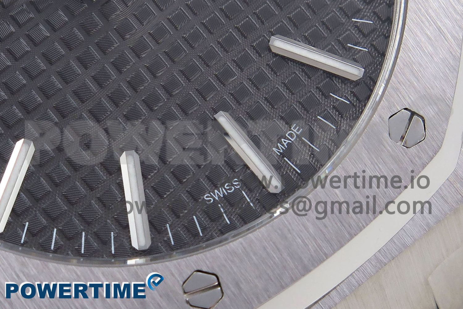 Royal Oak 41mm 15510 “50th Anniversary” SS SF 1:1 Best Edition Gray Dial on SS Bracelet SA4302 Super Clone - Image 5