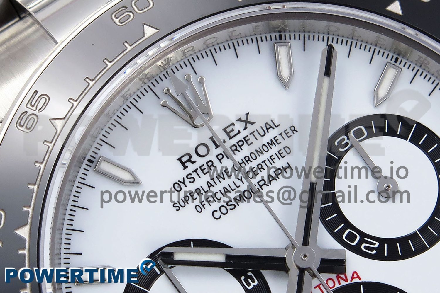 2023 Daytona 126500 ZF 1:1 Best Edition 904L SS Case and Bracelet White Dial SH4130 - Image 4