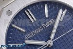 Royal Oak 41mm 15510 “50th Anniversary” SS SF 1:1 Best Edition Blue Dial on SS Bracelet SA4302 Super Clone - Image 4