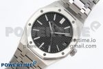 Royal Oak 41mm 15510 “50th Anniversary” SS SF 1:1 Best Edition Black Dial on SS Bracelet SA4302 Super Clone - Image 2