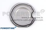 Ballon Bleu 33mm SS AF 1:1 Best Edition Silver Diamonds Dial on Black Leather Strap SEIKO NH05A - Image 9