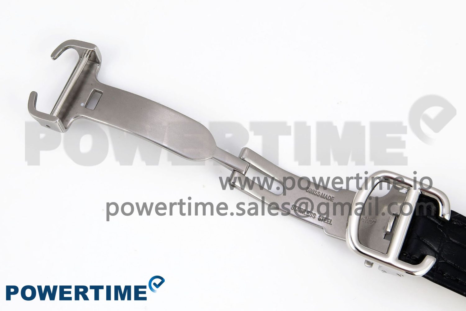 Ballon Bleu 33mm SS AF 1:1 Best Edition Silver Diamonds Dial on Black Leather Strap SEIKO NH05A - Image 15