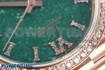 Day Date 36 RG TWSF Best Edition Green Roman Diamonds Dial Diamonds Bezel on RG Bracelet A2836 - Image 5