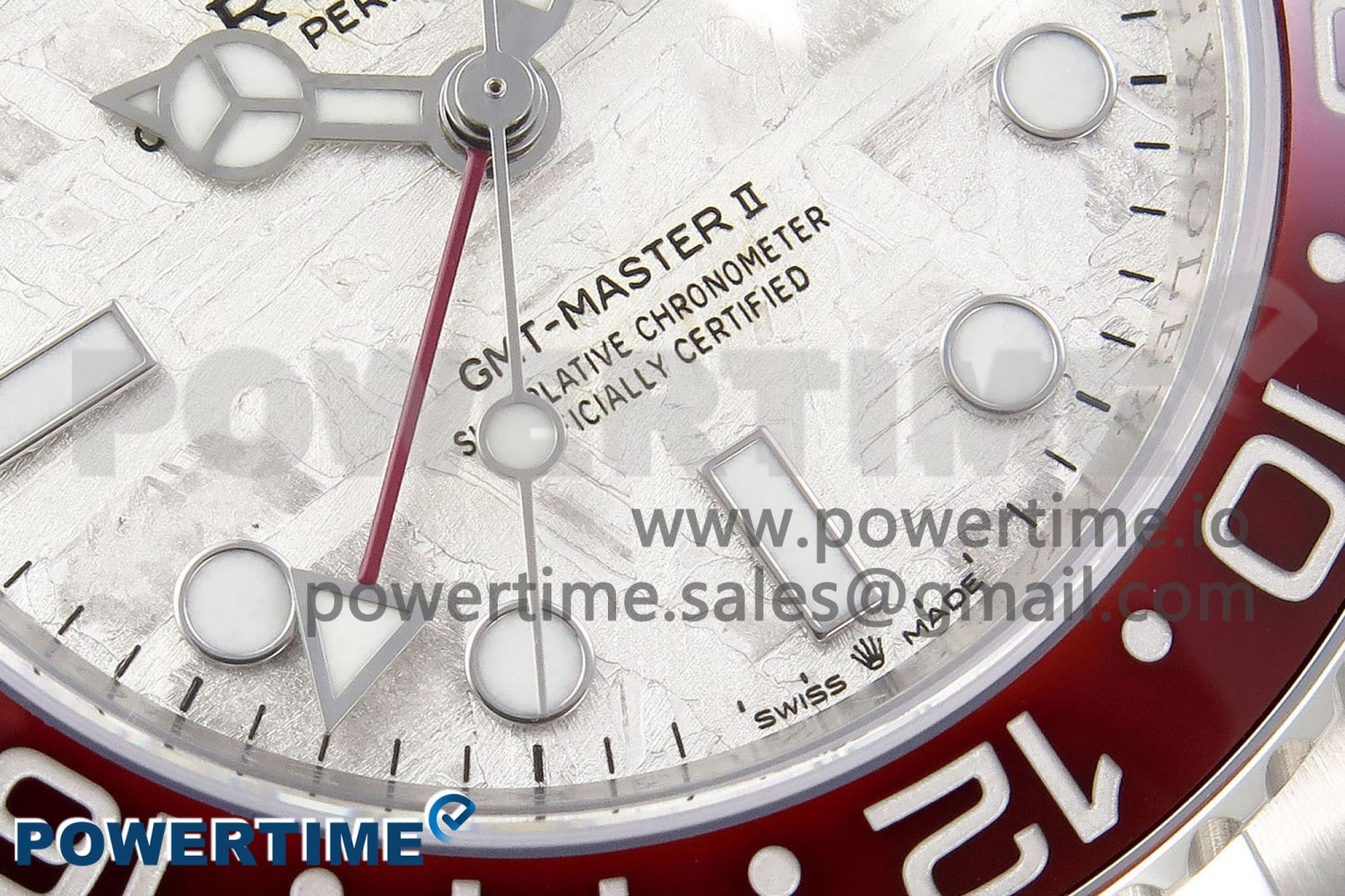 GMT-Master II 126719 BLRO Blue/Red Ceramic C+SF Best Edition Meteorite Dial on Bracelet VR3285 CHS - Image 5