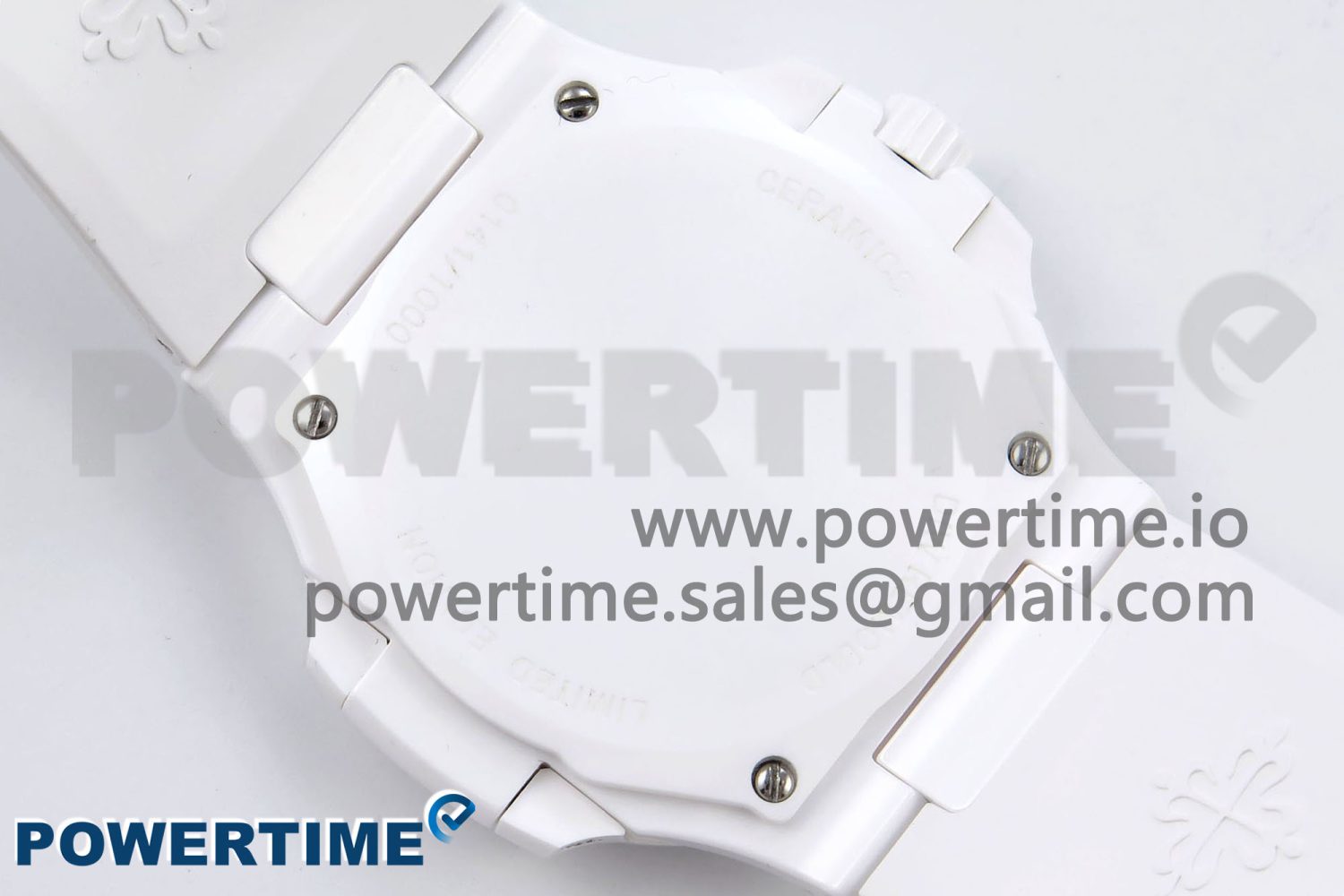AET Nautilus 5711 White Ceramic AMGF Best Edition Blue Dial on White Rubber Strap MIYOTA 9015 - Image 8