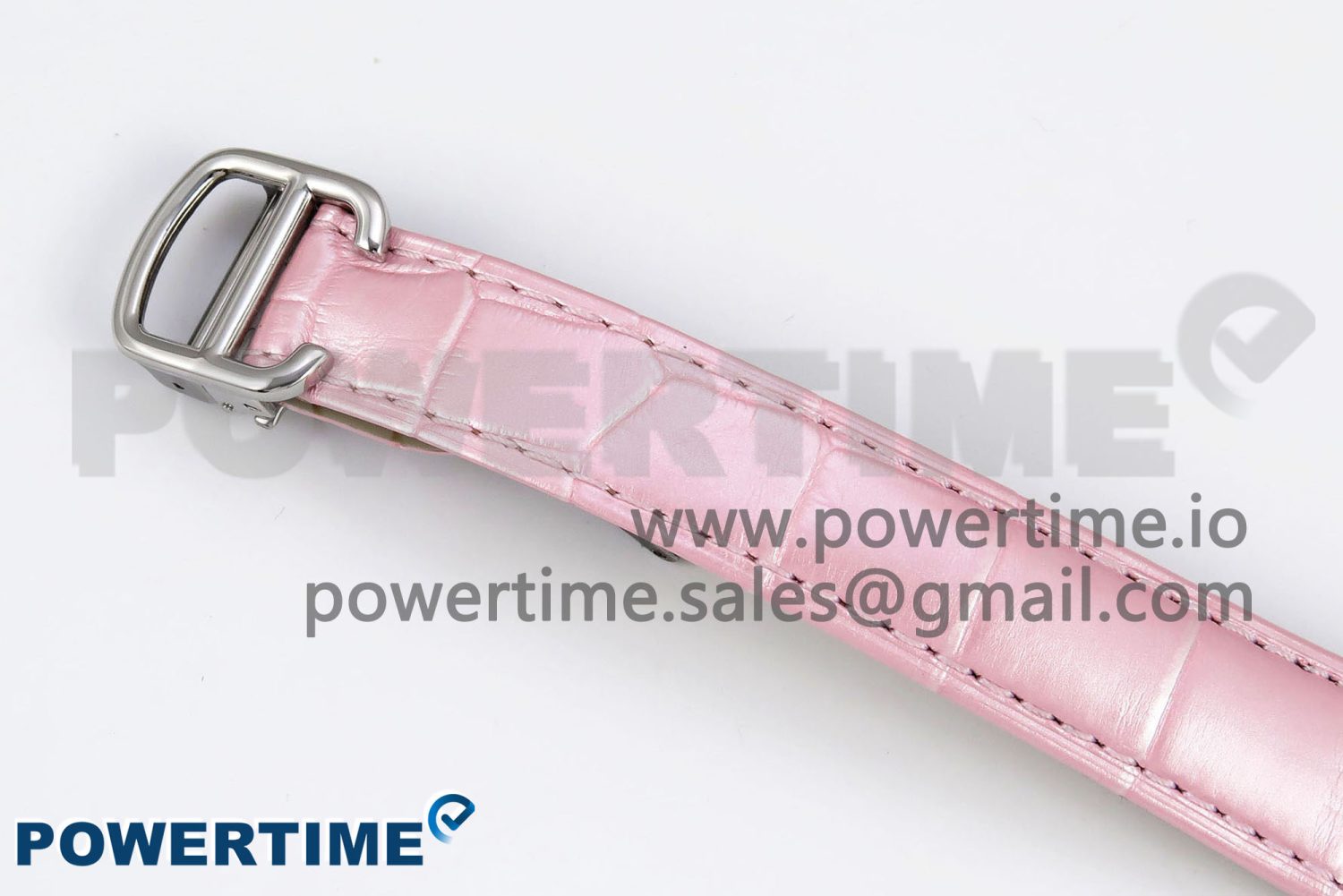 Ballon Bleu 33mm SS AF 1:1 Best Edition Pink Dial on Pink Leather Strap SEIKO NH05A - Image 13