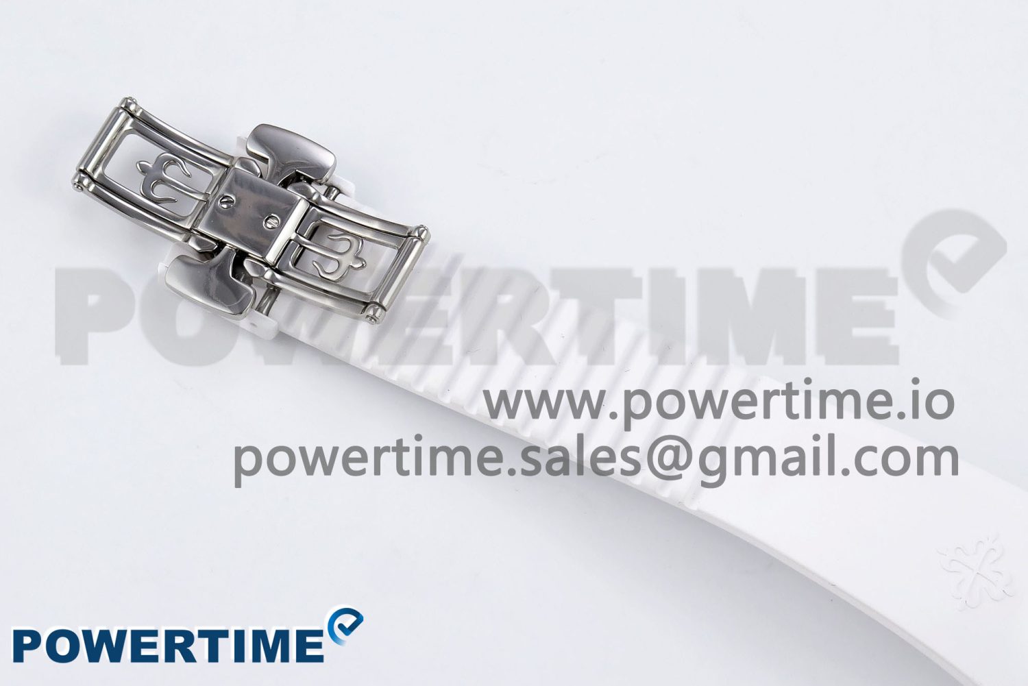 AET Nautilus 5711 White Ceramic AMGF Best Edition Blue Dial on White Rubber Strap MIYOTA 9015 - Image 14