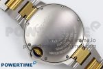 Ballon Bleu 33mm SS/YG AF 1:1 Best Edition Silver Dial on SS/YG Bracelet SEIKO NH05A - Image 12