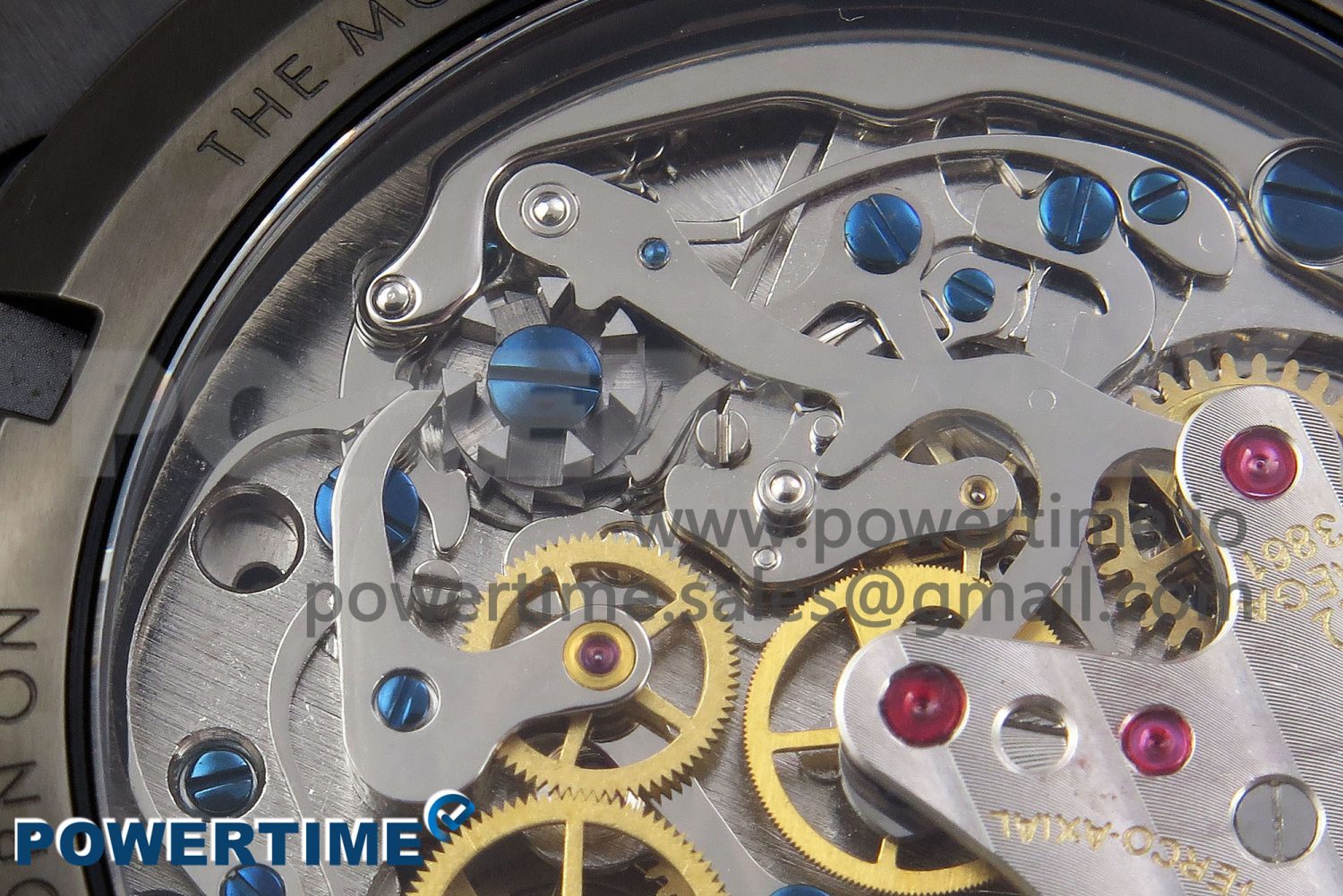 Speedmaster Black Benom PVD Moon RMF Best Edition on PVD Bracelet Lemania HW - Image 12