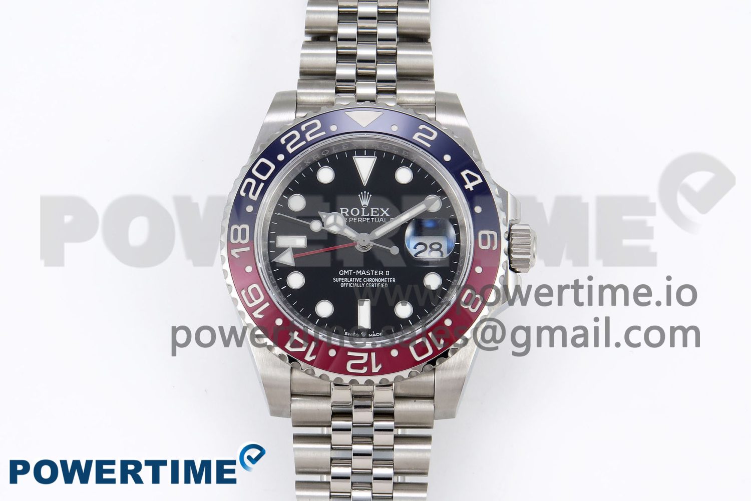 GMT Master II 126710 BLRO 904L SS APF 1:1 Best Edition on Jubilee Bracelet VR3285 CHS V2 - Image 1