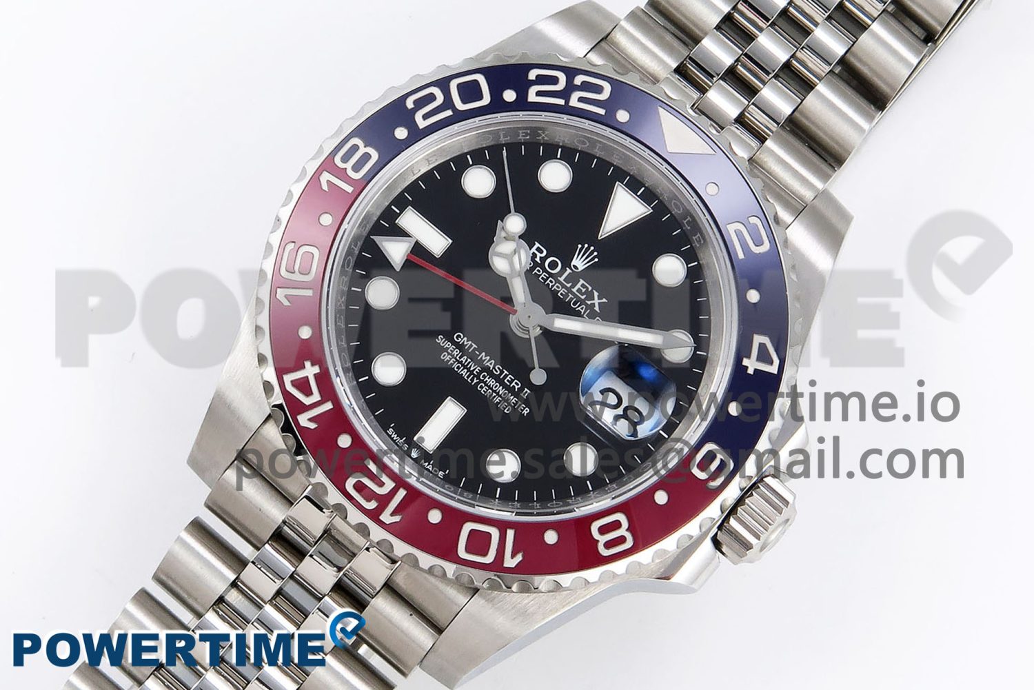 GMT Master II 126710 BLRO 904L SS APF 1:1 Best Edition on Jubilee Bracelet VR3285 CHS V2 - Image 2