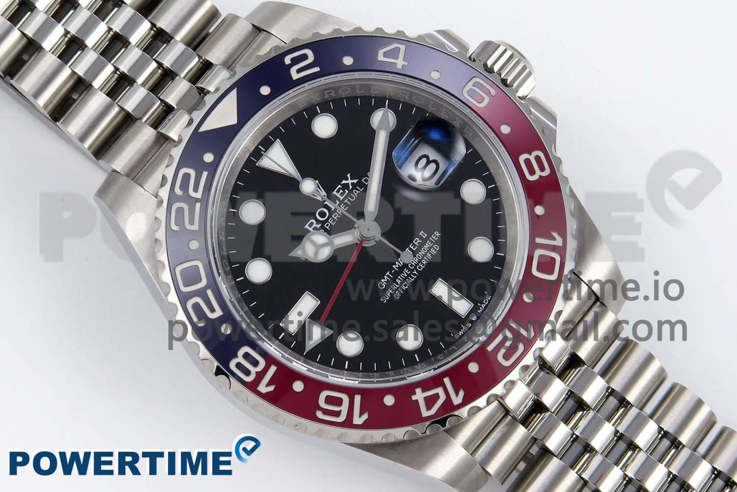 GMT Master II 126710 BLRO 904L SS APF 1:1 Best Edition on Jubilee Bracelet VR3285 CHS V2 - Image 3