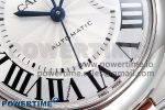 Ballon Bleu 33mm SS/RG AF 1:1 Best Edition Silver Dial on SS/RG Bracelet SEIKO NH05A - Image 5