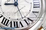 Ballon Bleu 33mm SS/YG AF 1:1 Best Edition Silver Dial on SS/YG Bracelet SEIKO NH05A - Image 5