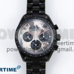 Speedmaster Black Benom PVD Moon RMF Best Edition on PVD Bracelet Lemania HW