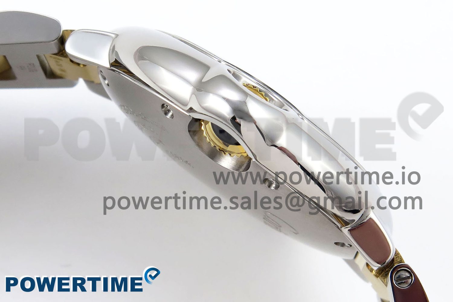 Ballon Bleu 33mm SS/YG AF 1:1 Best Edition Silver Dial on SS/YG Bracelet SEIKO NH05A - Image 6