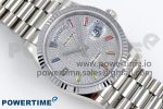 Day Date 36 SS TWSF Best Edition Diamonds Dial on SS Bracelet A2836 - Image 3