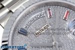 Day Date 36 SS TWSF Best Edition Diamonds Dial on SS Bracelet A2836 - Image 4