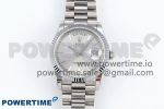 Day Date 36 SS TWSF Best Edition Silver Dial on SS Bracelet A2836