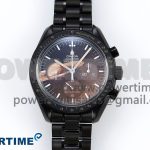 Speedmaster Black Benom PVD Saturn RMF Best Edition on PVD Bracelet Lemania HW