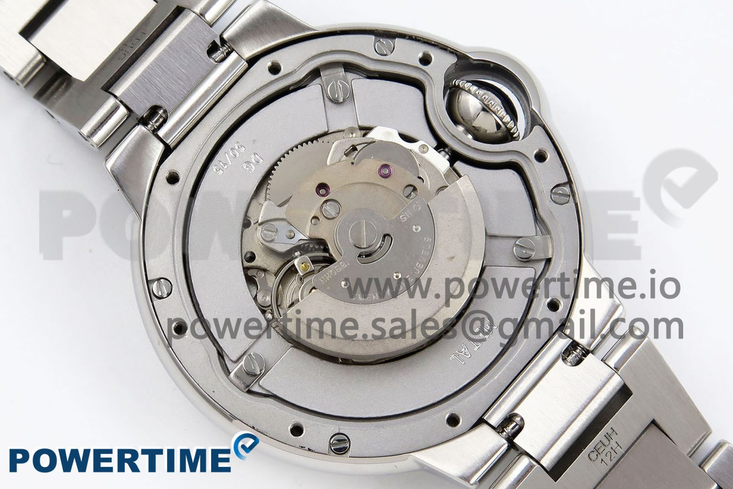 Ballon Bleu 33mm SS AF 1:1 Best Edition White Dial on SS Bracelet SEIKO NH05A - Image 8