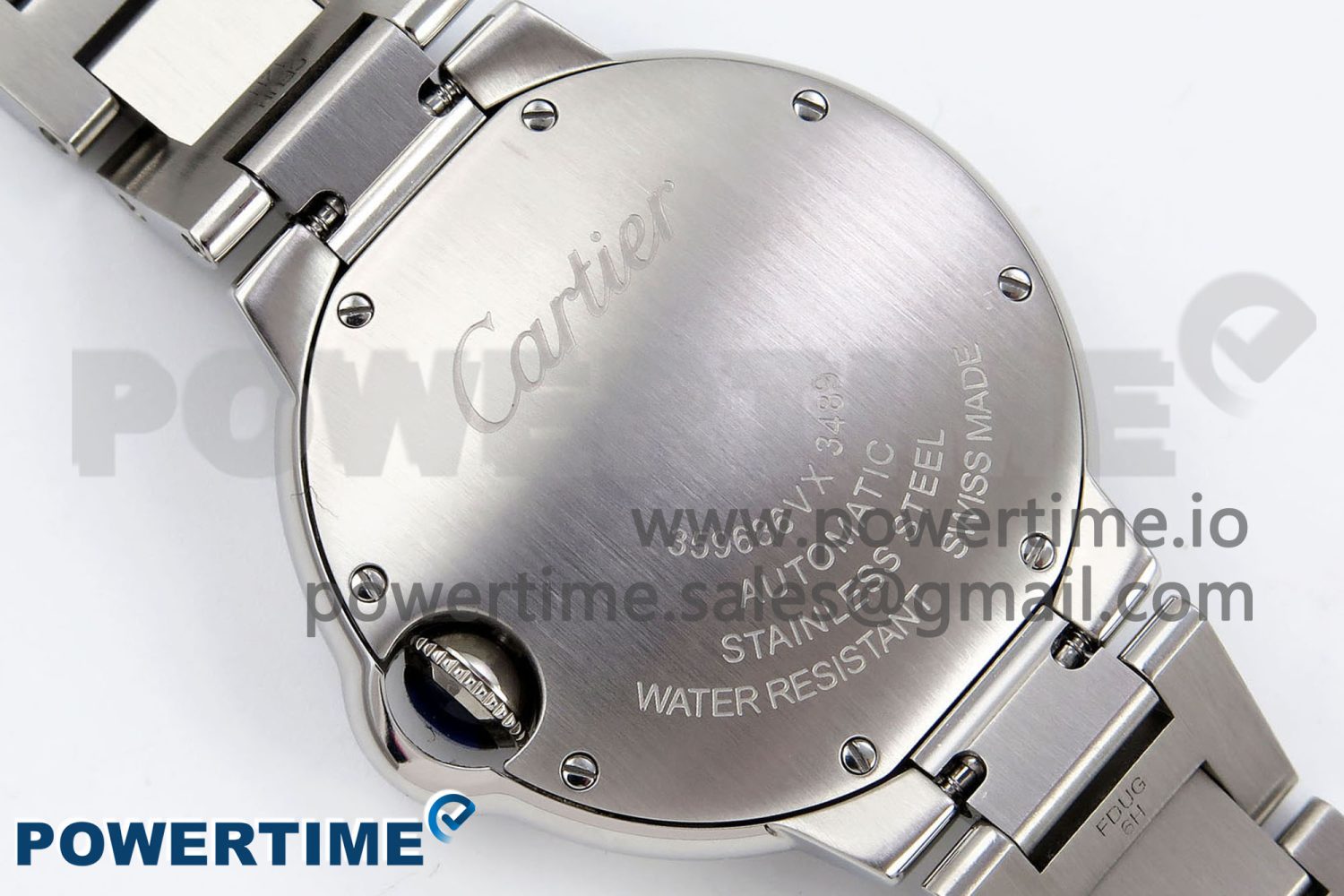 Ballon Bleu 33mm SS AF 1:1 Best Edition Silver Dial on SS Bracelet SEIKO NH05A - Image 12