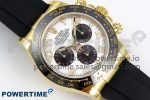 Daytona 116518 QF 1:1 Best Edition White/Black Numeral Dial on Oysterflex Strap SH4130 V3 (Gain Weight) - Image 3
