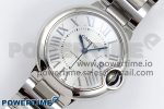 Ballon Bleu 33mm SS AF 1:1 Best Edition Silver Dial on SS Bracelet SEIKO NH05A - Image 2