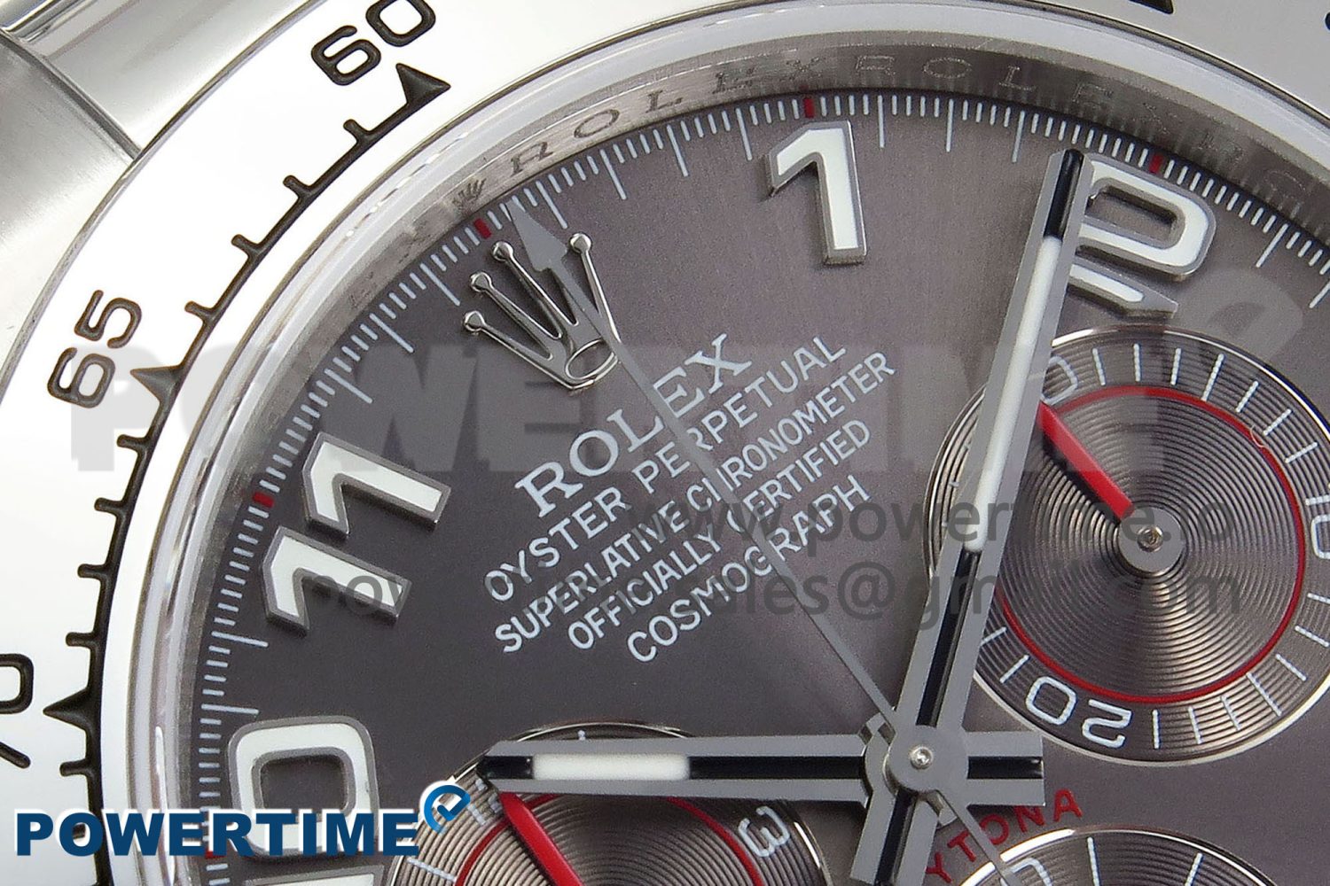 Daytona 116519 QF 1:1 Best Edition Gray Numeral Dial on Oysterflex Strap SH4130 V3 (Gain Weight) - Image 4