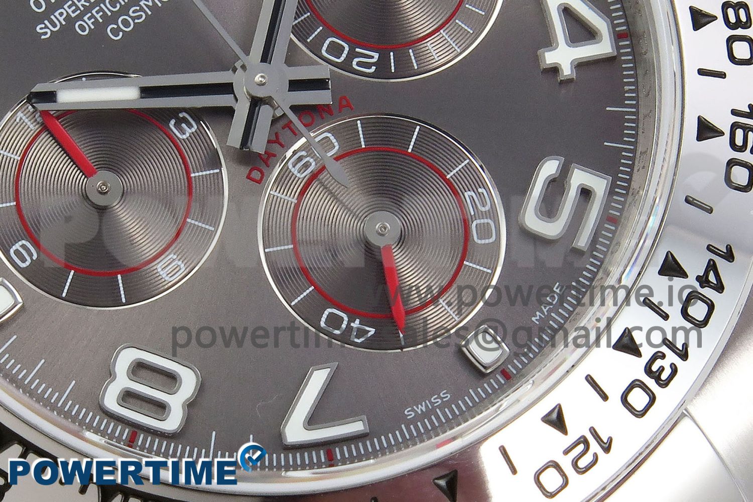 Daytona 116519 QF 1:1 Best Edition Gray Numeral Dial on Oysterflex Strap SH4130 V3 (Gain Weight) - Image 5