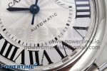 Ballon Bleu 33mm SS AF 1:1 Best Edition White Dial on SS Bracelet SEIKO NH05A - Image 5