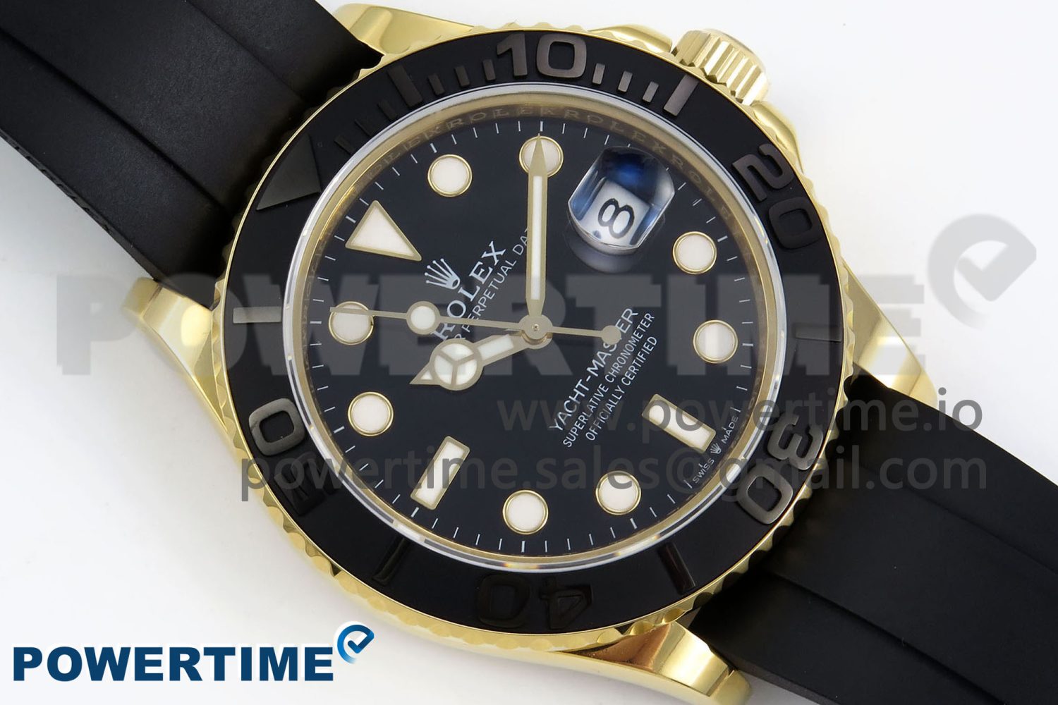 Yacht-Master 226658 KF 1:1 Best Edition YG Wrapped on Oysterflex Strap VR3235 (Gen Weight) - Image 3